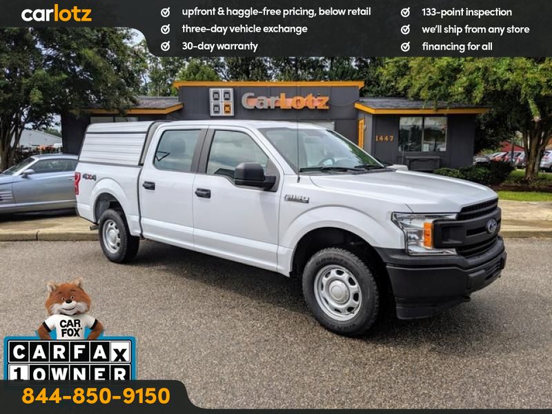 2018 Ford F 150 Xl 4wd Crew Cab Pickup