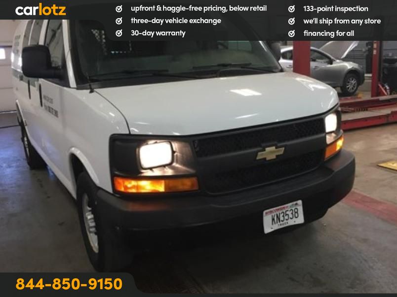 2014 Chevrolet Express 2500 Work Van Rwd Full Size Cargo Van